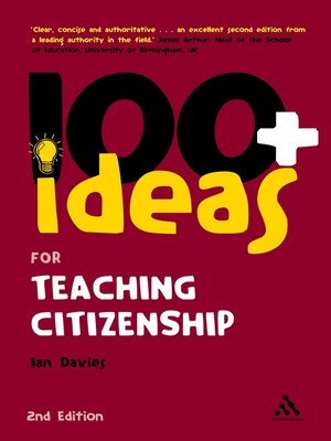 cover image of 100+ Ideas for Teaching Citizenship